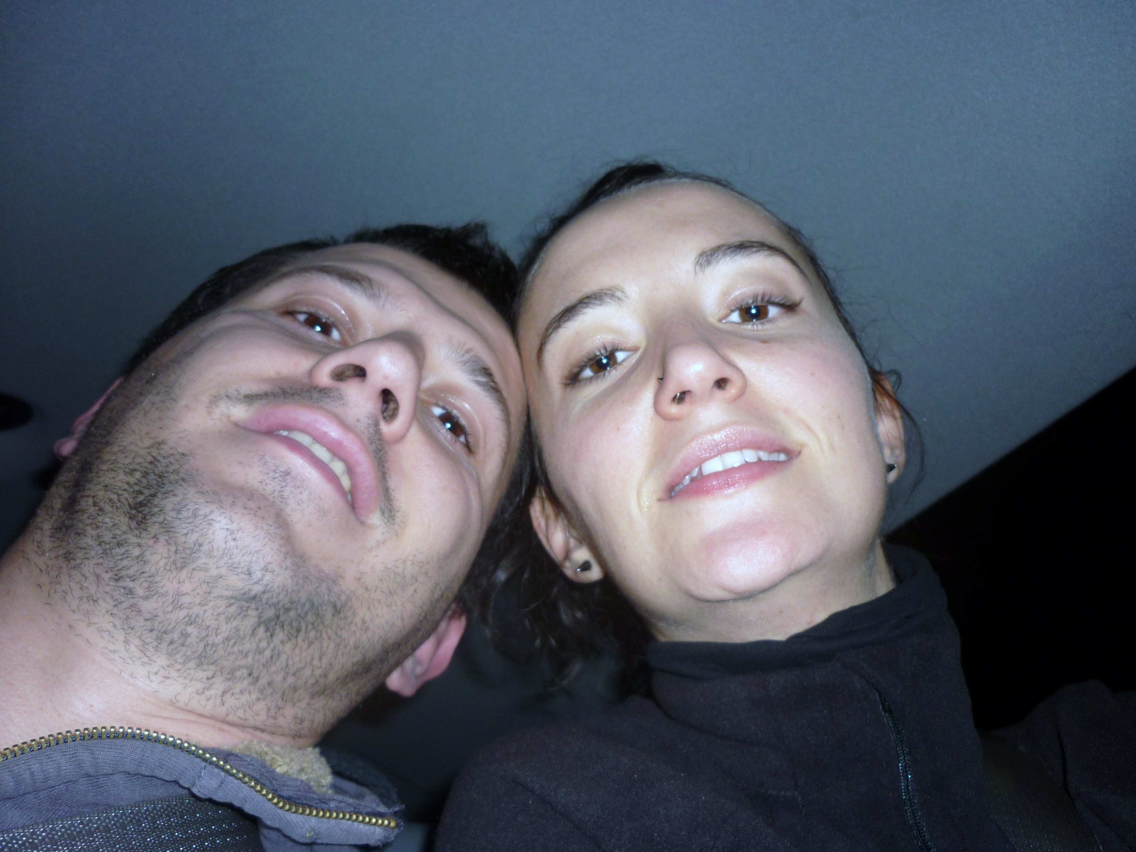 ... cansados pero felices...